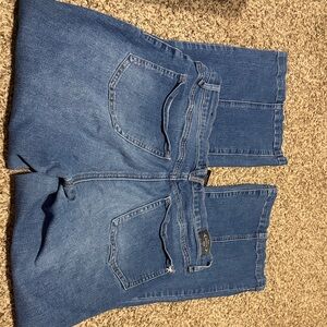 Nanette Lepore Blue Flare & Wide Leg Jeans